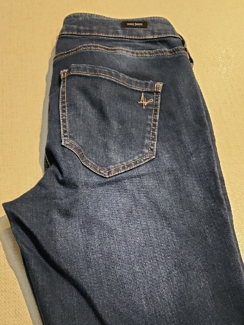 Liverpool Jeans Company Women's Dark Blue Skinny Boot Cut Jeans - Picture 4 of 9